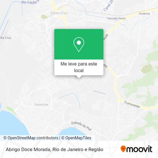 Abrigo Doce Morada mapa