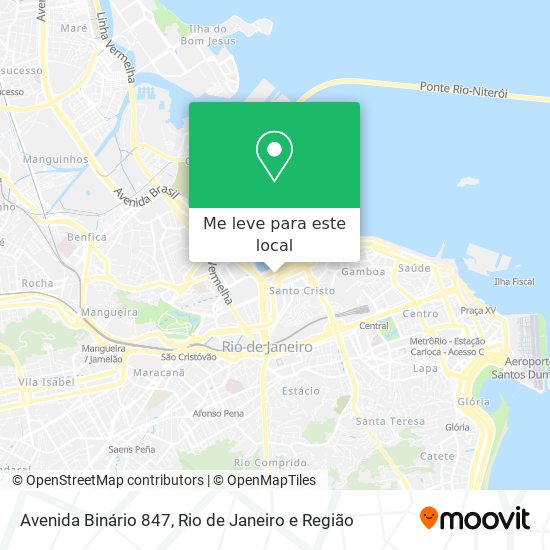 Avenida Binário 847 mapa