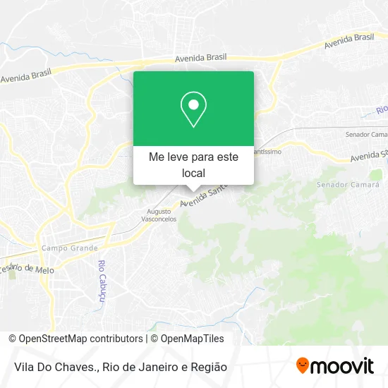 Vila Do Chaves. mapa