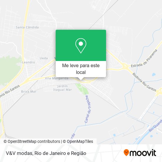 V&V modas mapa