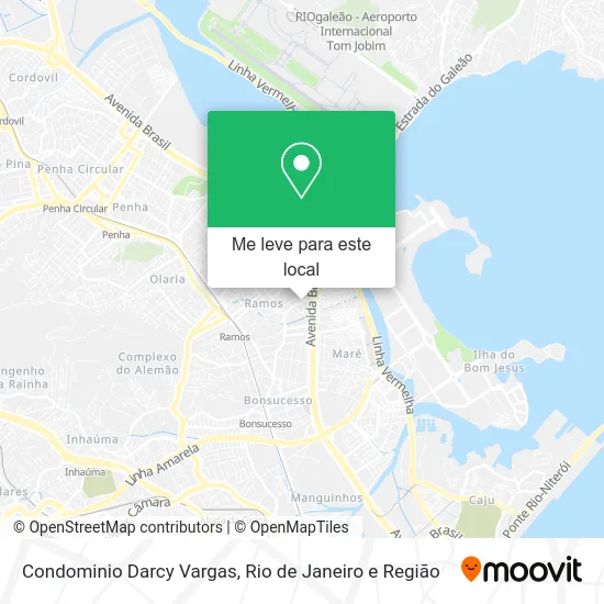 Condominio Darcy Vargas mapa