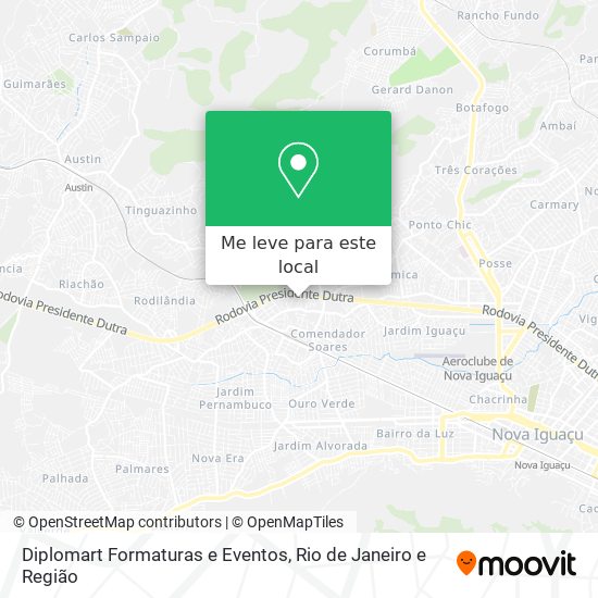 Diplomart Formaturas e Eventos mapa
