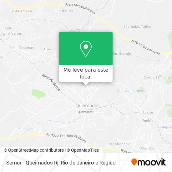 Semur - Queimados Rj mapa
