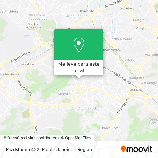 Rua Marina 432 mapa