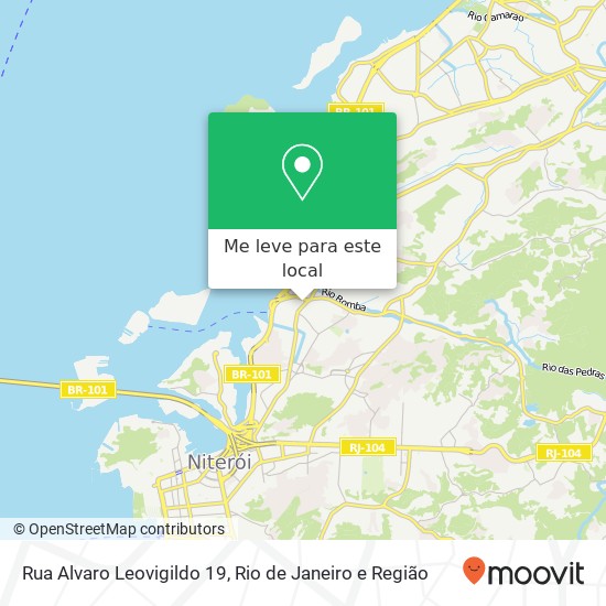 Rua Alvaro Leovigildo 19 mapa
