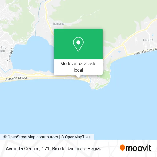 Avenida Central, 171 mapa