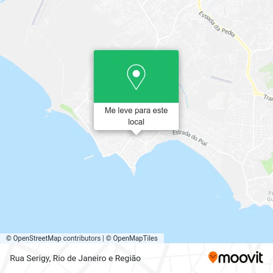 Rua Serigy mapa