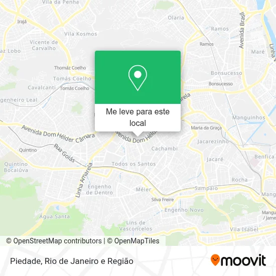 Piedade mapa