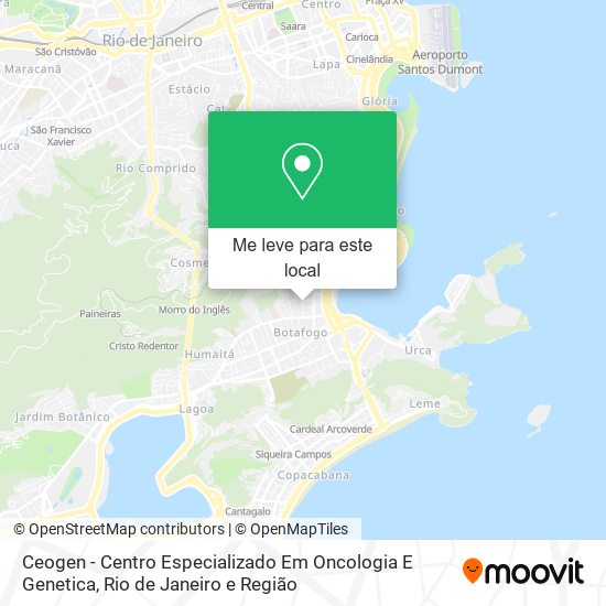 Ceogen - Centro Especializado Em Oncologia E Genetica mapa