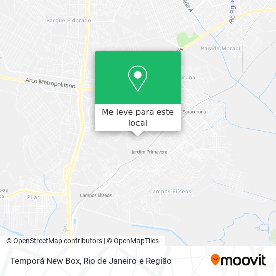 Temporã New Box mapa