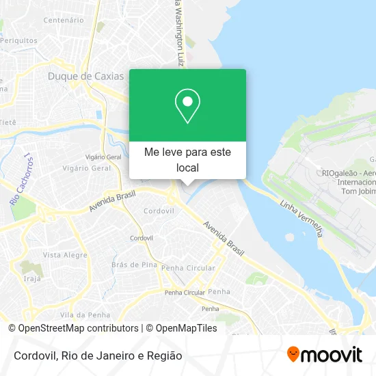 Cordovil mapa