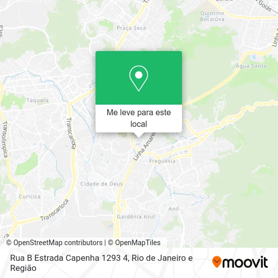 Rua B Estrada Capenha 1293 4 mapa