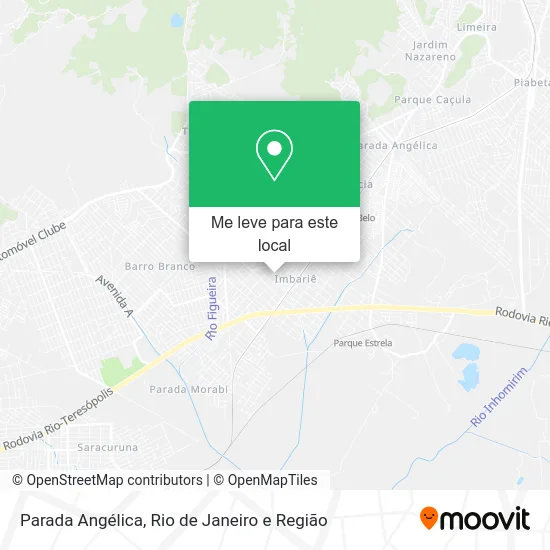 Parada Angélica mapa