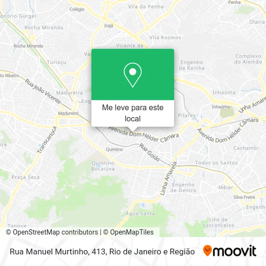 Rua Manuel Murtinho, 413 mapa