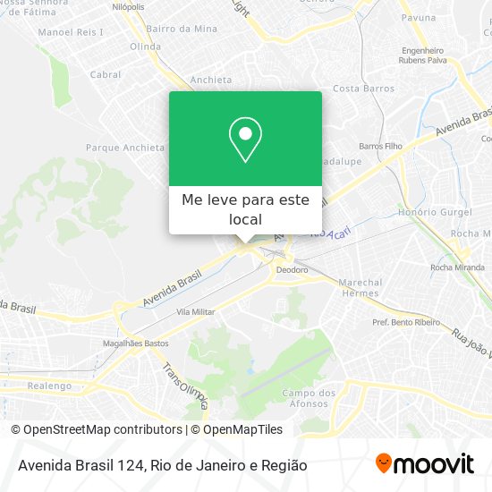 Avenida Brasil 124 mapa