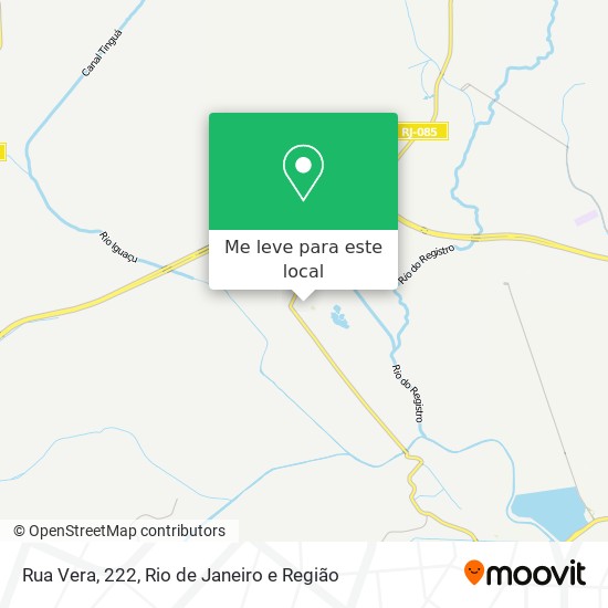 Rua Vera, 222 mapa