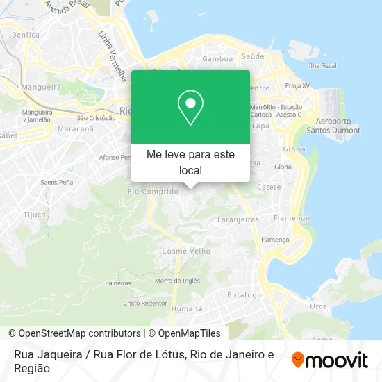 Rua Jaqueira / Rua Flor de Lótus mapa