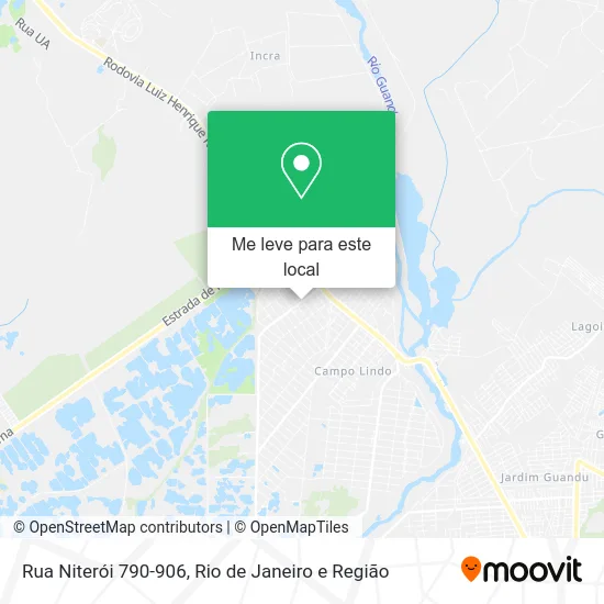 Rua Niterói 790-906 mapa