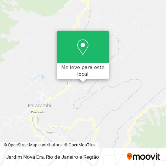 Jardim Nova Era mapa