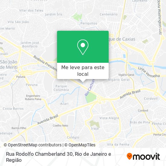 Rua Rodolfo Chamberland 30 mapa