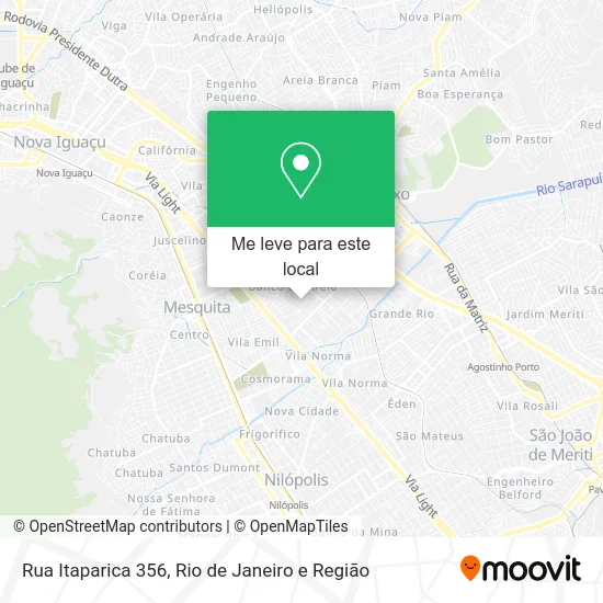 Rua Itaparica 356 mapa