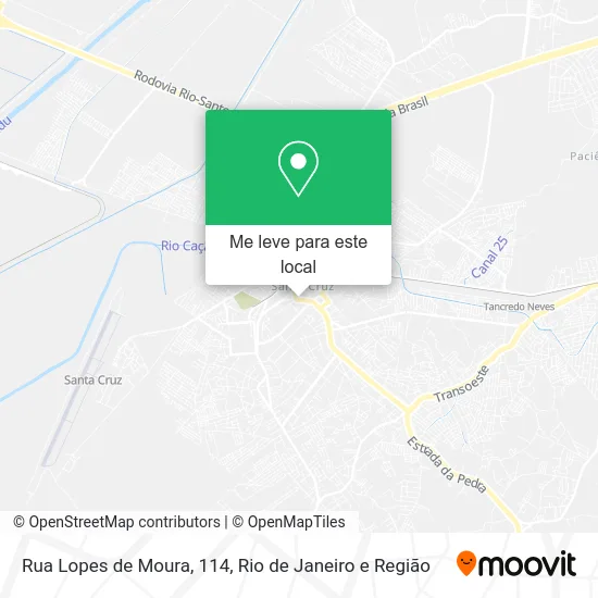 Rua Lopes de Moura, 114 mapa