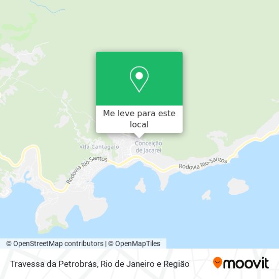 Travessa da Petrobrás mapa
