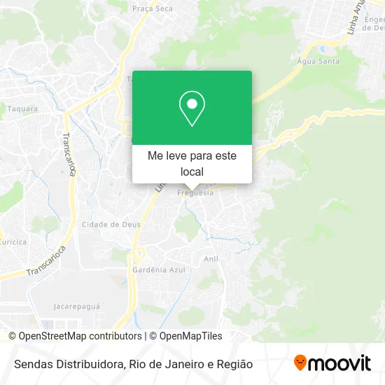 Sendas Distribuidora mapa