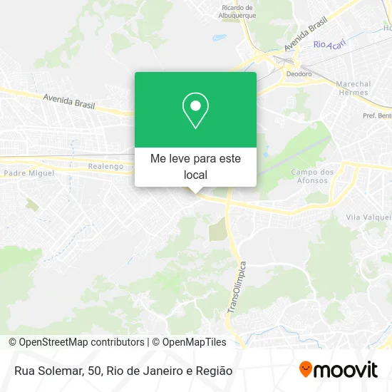 Rua Solemar, 50 mapa