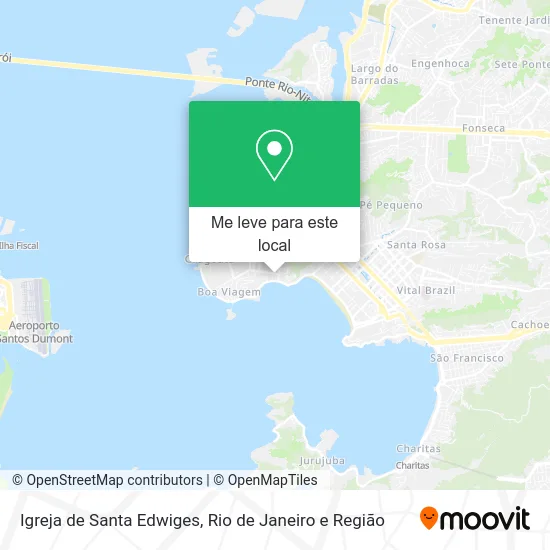 Igreja de Santa Edwiges mapa