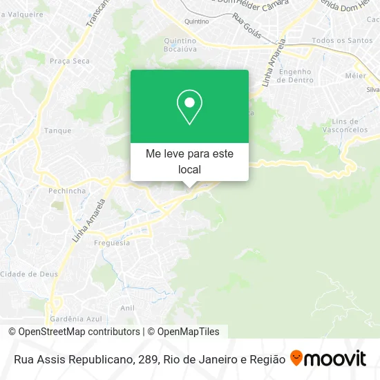 Rua Assis Republicano, 289 mapa