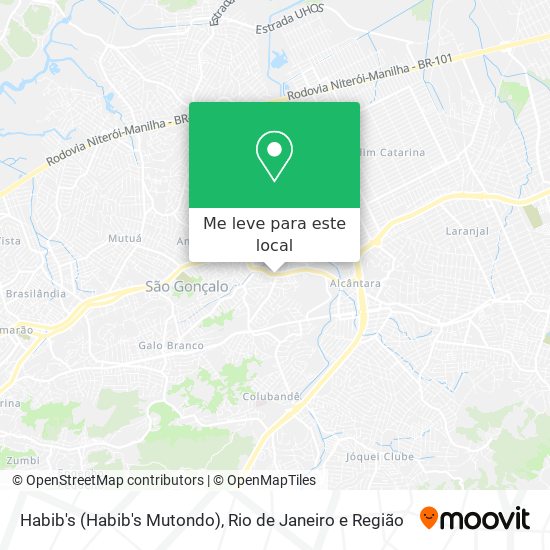 Habib's (Habib's Mutondo) mapa