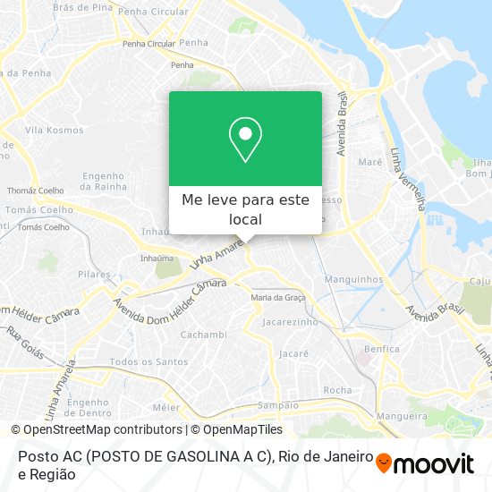 Posto AC (POSTO DE GASOLINA A C) mapa