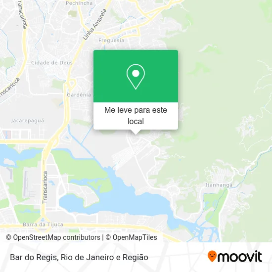 Bar do Regis mapa