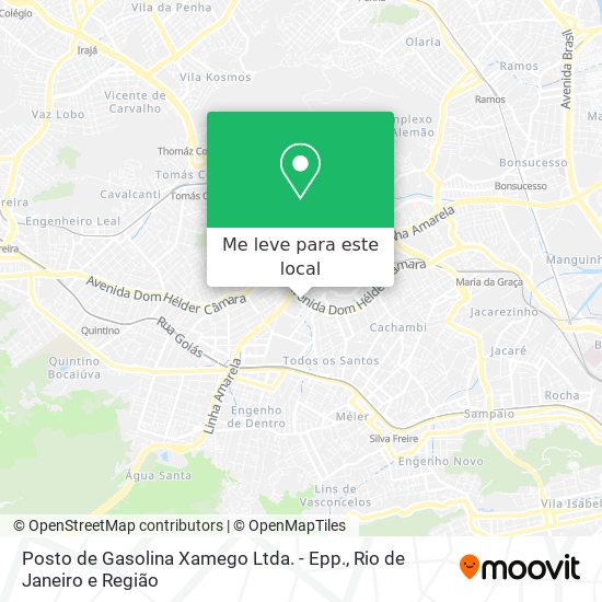 Posto de Gasolina Xamego Ltda. - Epp. mapa