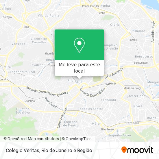 Colégio Veritas mapa