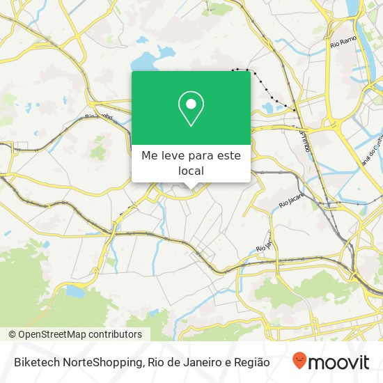 Biketech NorteShopping mapa