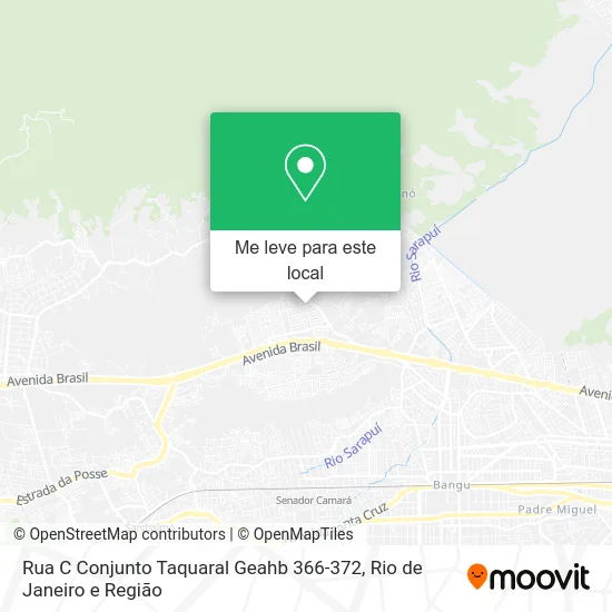 Rua C Conjunto Taquaral Geahb 366-372 mapa