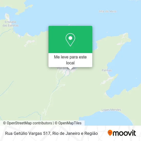 Rua Getúlio Vargas 517 mapa