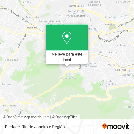 Piedade mapa