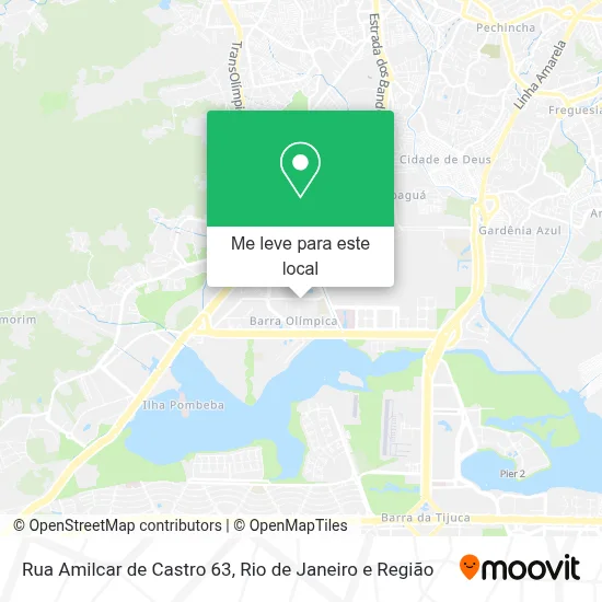 Rua Amilcar de Castro 63 mapa