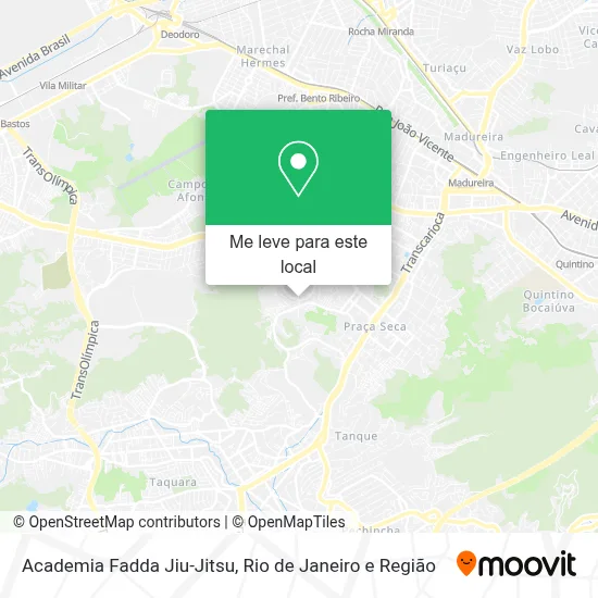 Academia Fadda Jiu-Jitsu mapa