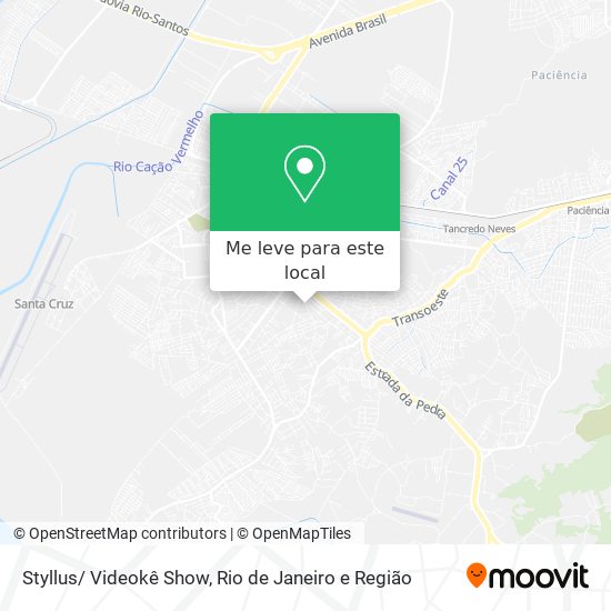 Styllus/ Videokê Show mapa