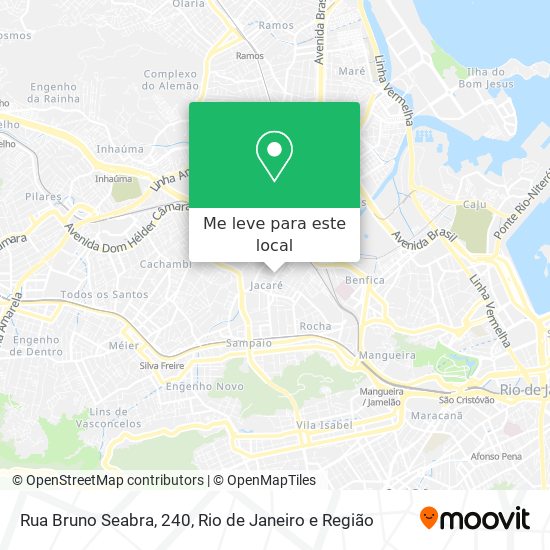 Rua Bruno Seabra, 240 mapa