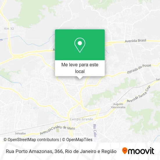 Rua Porto Amazonas, 366 mapa