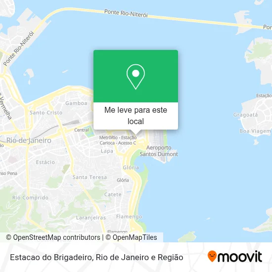 Estacao do Brigadeiro mapa