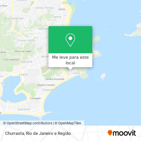Churrasta mapa