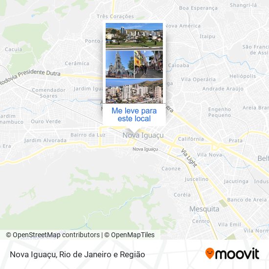 How to get to Rua Vereador Russani Elias José 108 in Nova Iguaçu by Bus or  Train?