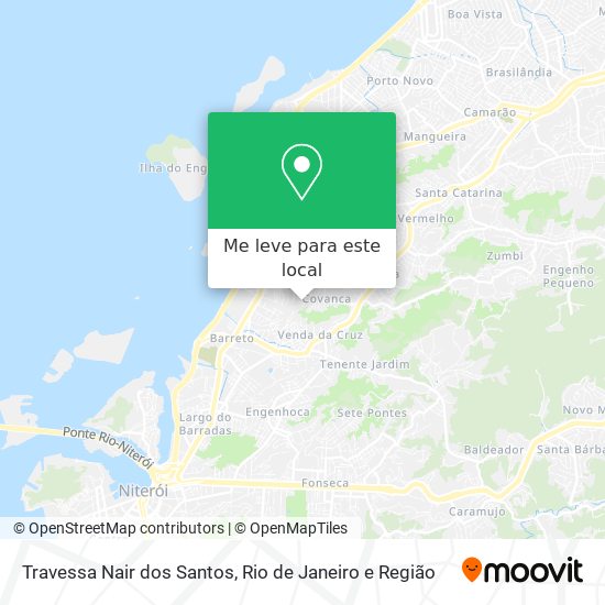 Travessa Nair dos Santos mapa