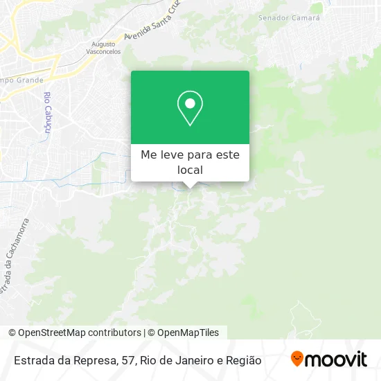 Estrada da Represa, 57 mapa